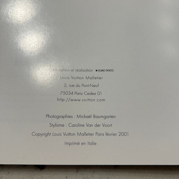 Louis Vuitton 2001 Catalog – Vintage Fashion Lookbook, Rare Collector’s Item - Picture 6 of 9